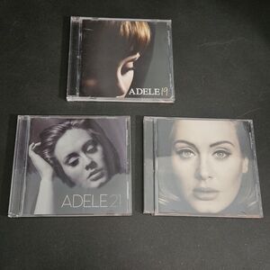 Adele Lot Of 3 CDs - 19 21 & 25